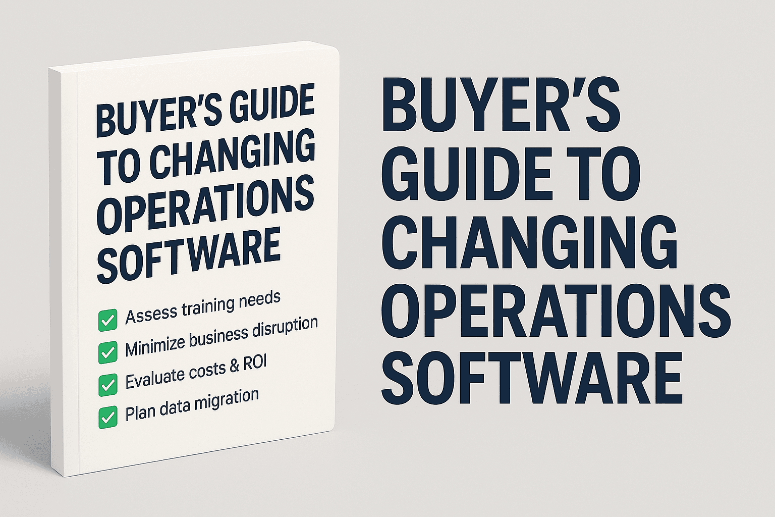 Buyer's Guide for operations software